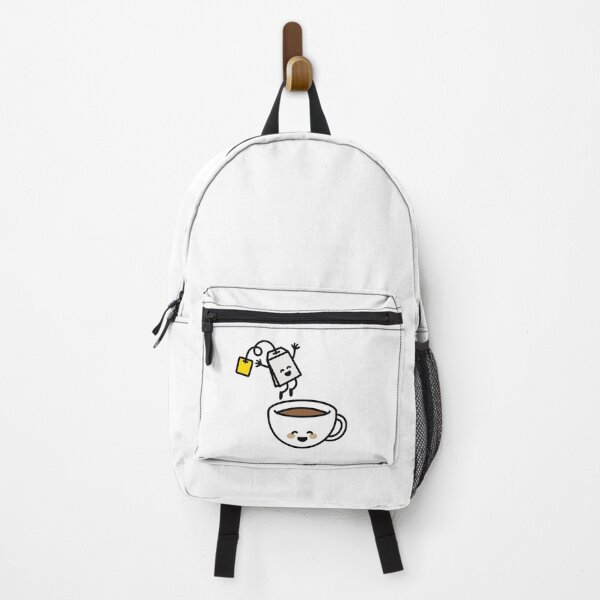 Item preview, Funny tea bag teacup happy Tea lover Tea drinker designed and sold by LaundryFactory.