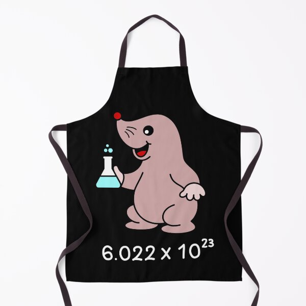 Item preview, Cute Mole Chemist. Avogadro's Number Pun. designed and sold by TashaVector.