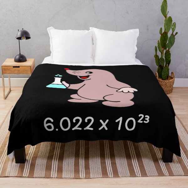 Item preview, Cute Mole Chemist. Avogadro's Number Pun.  designed and sold by TashaVector.