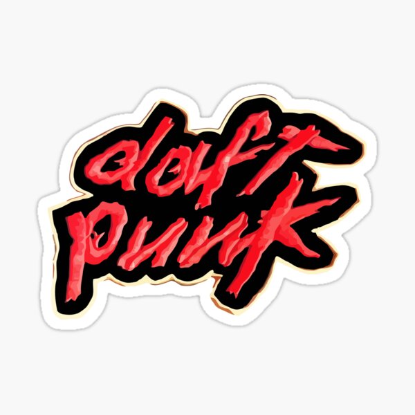 Logo Daft Punk Sticker