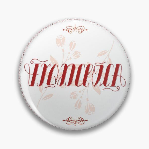 Item preview, Francesca - Ambigram designed and sold by Paul Aitch Art.