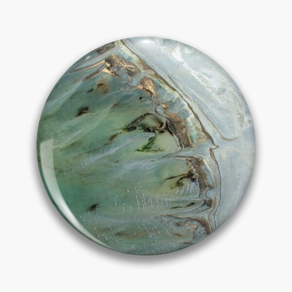 Item preview, Gold Aqua Marine Marble Art. designed and sold by BEyourself be.