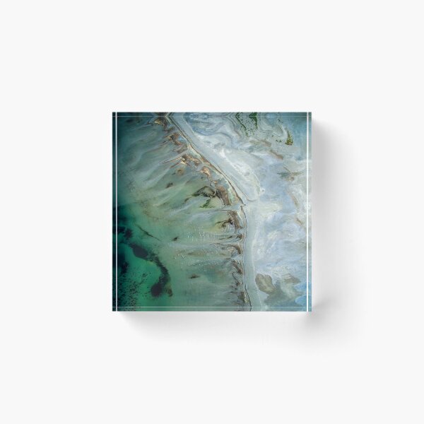 Item preview, Gold Aqua Marine Marble Art. designed and sold by BEyourself be.