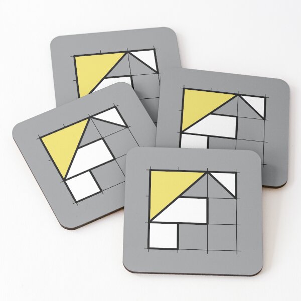 Item preview, F // Perfectionist Alphabet (Pantone Ultimate Gray + Illuminating) designed and sold by fumauk.
