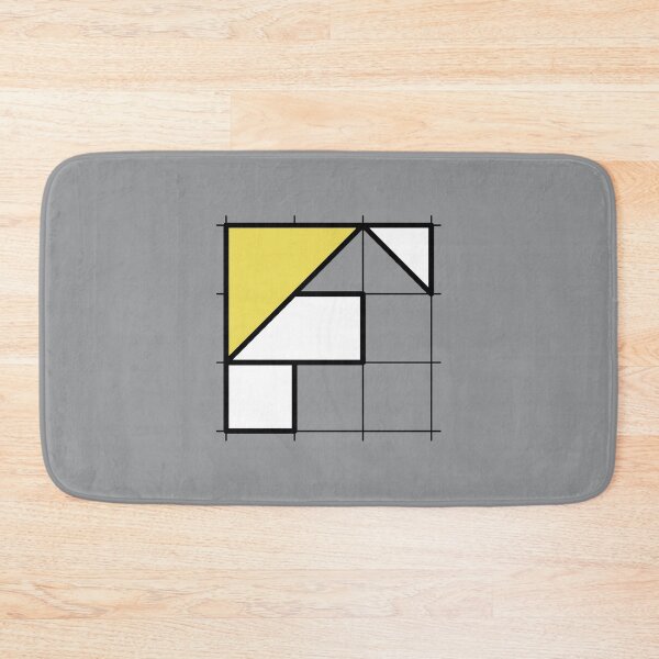 Item preview, F // Perfectionist Alphabet (Pantone Ultimate Gray + Illuminating) designed and sold by fumauk.