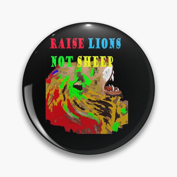 Item preview, Raise Lions Not Sheep - I’m Raising My Children To Be Lions Not Sheep - Funny Children Gift Idea designed and sold by Viktor Kabbach.