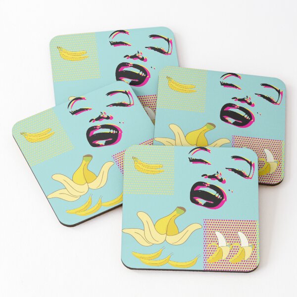 Item preview, Pillows & Totes  Andy Warhol's Pop Art Fusion: Marilyn Monroe Meets the Playful Banana designed and sold by ZIKI VI.