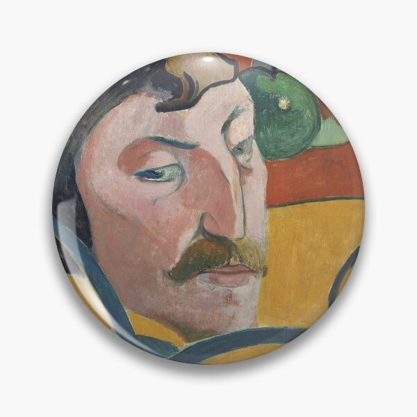 Item preview, Paul Gauguin Self-Portrait with Halo and Snake designed and sold by RickE.