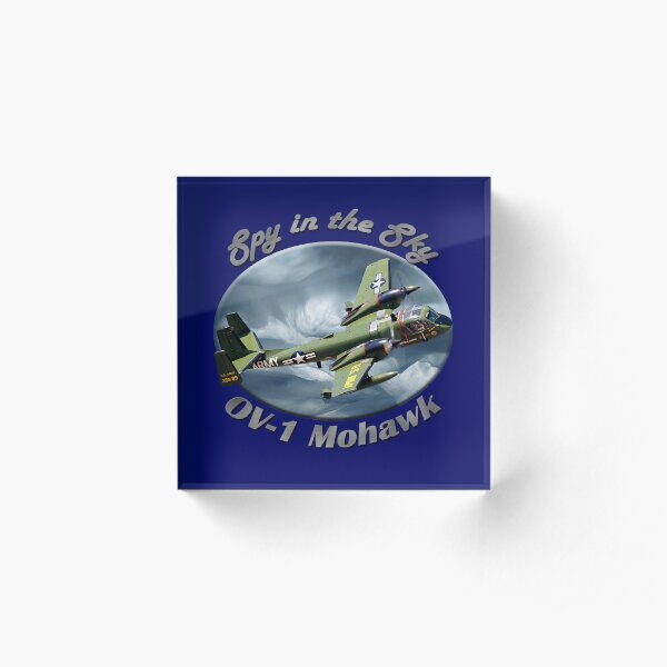 OV-1 Mohawk Spy In The Sky Acrylic Block