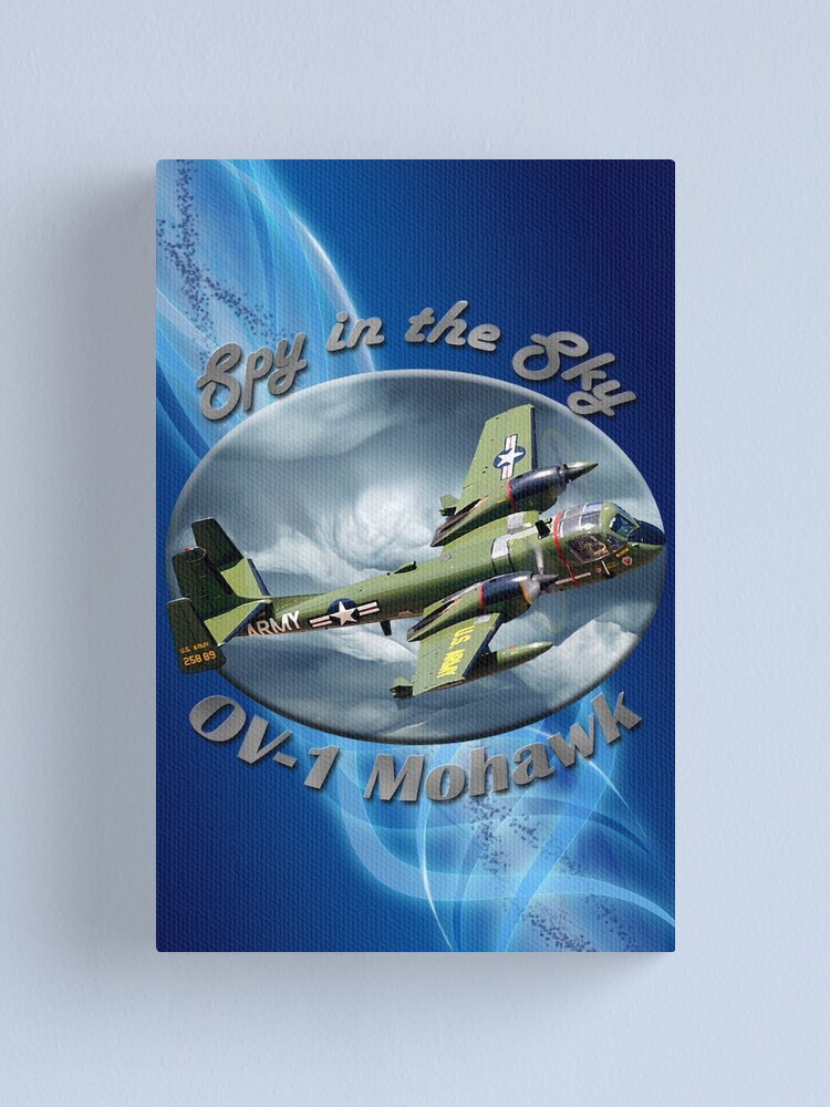 Alternate view of OV-1 Mohawk Spy In The Sky Canvas Print