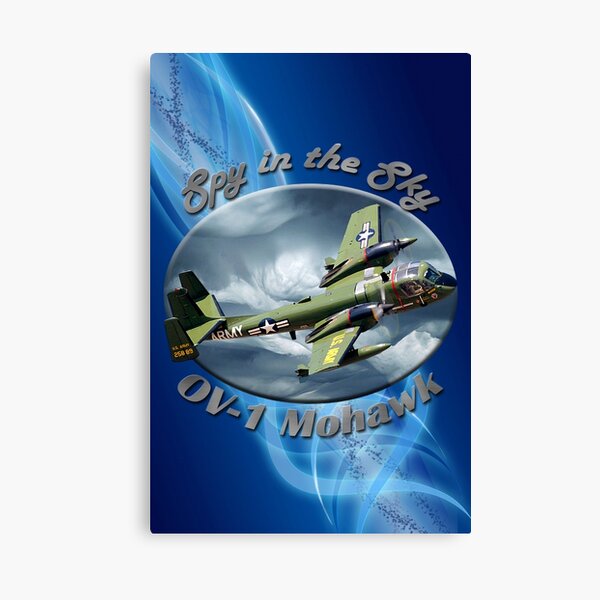 OV-1 Mohawk Spy In The Sky Canvas Print