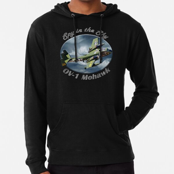 OV-1 Mohawk Spy In The Sky Lightweight Hoodie