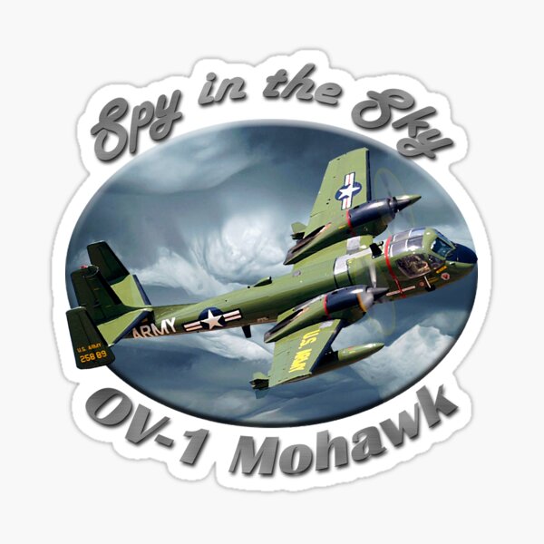 Artikel-Vorschau von OV-1 Mohawk Spion im Himmel, designt und verkauft von hotcarshirts.