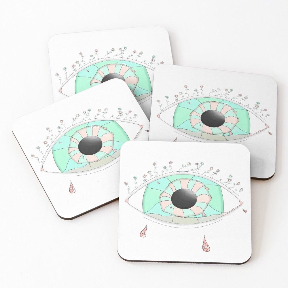 Item preview, Coasters (Set of 4) designed and sold by LivedMind.
