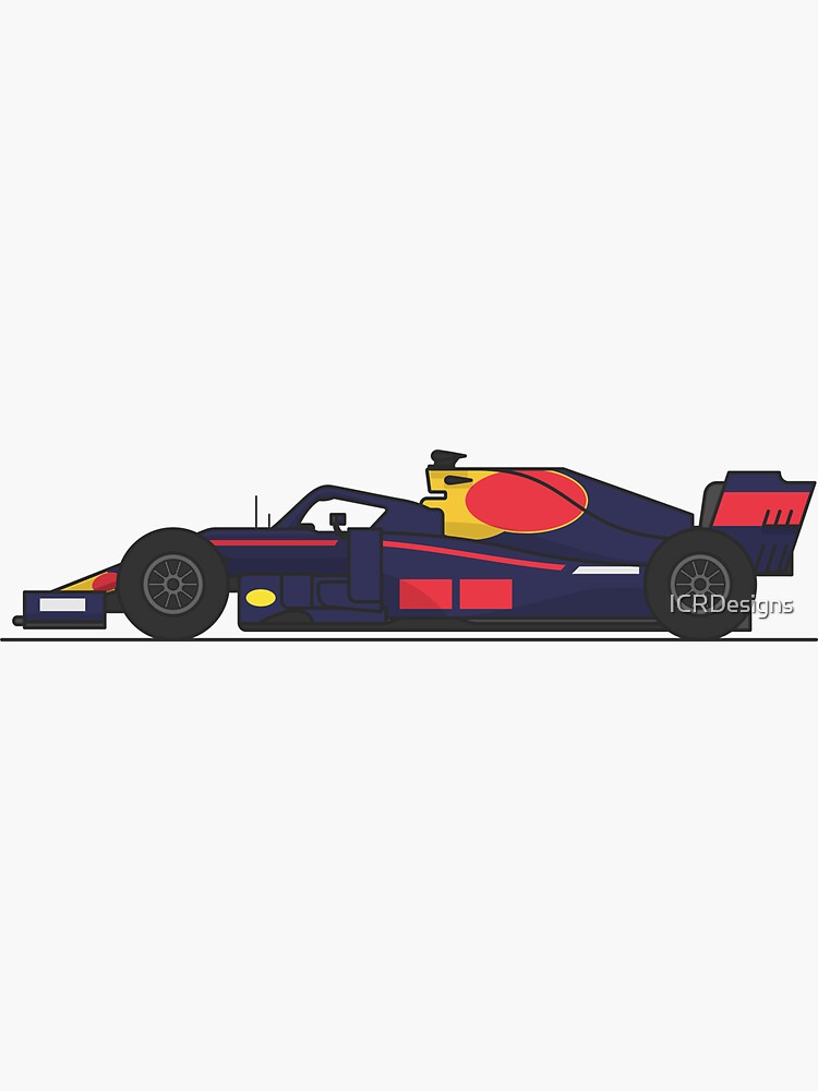Red Bull F1 Stickers for Sale