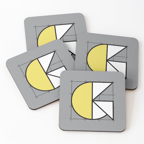Item preview, G // Perfectionist Alphabet (Pantone Ultimate Gray + Illuminating) designed and sold by fumauk.