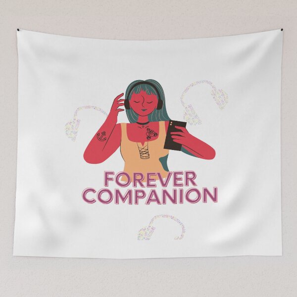 Item preview,  Headphone Forever Companion - Music lover  designed and sold by GaterStitch.
