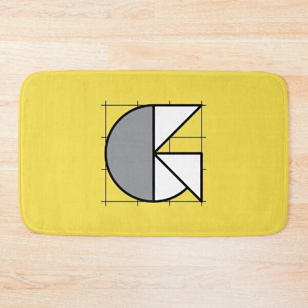 Item preview, G // Perfectionist Alphabet (Pantone Illuminating + Ultimate Gray) designed and sold by fumauk.