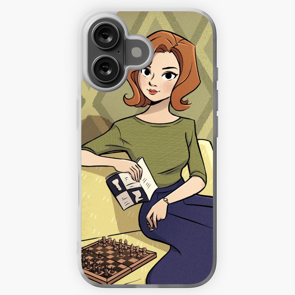 Aperçu de l'œuvre Coque souple iPhone créée et vendue par Libou.