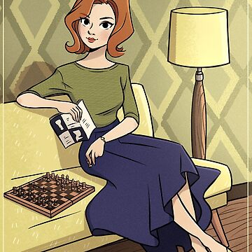 Aperçu de l'œuvre Queen's Gambit Beth Harmon de Libou