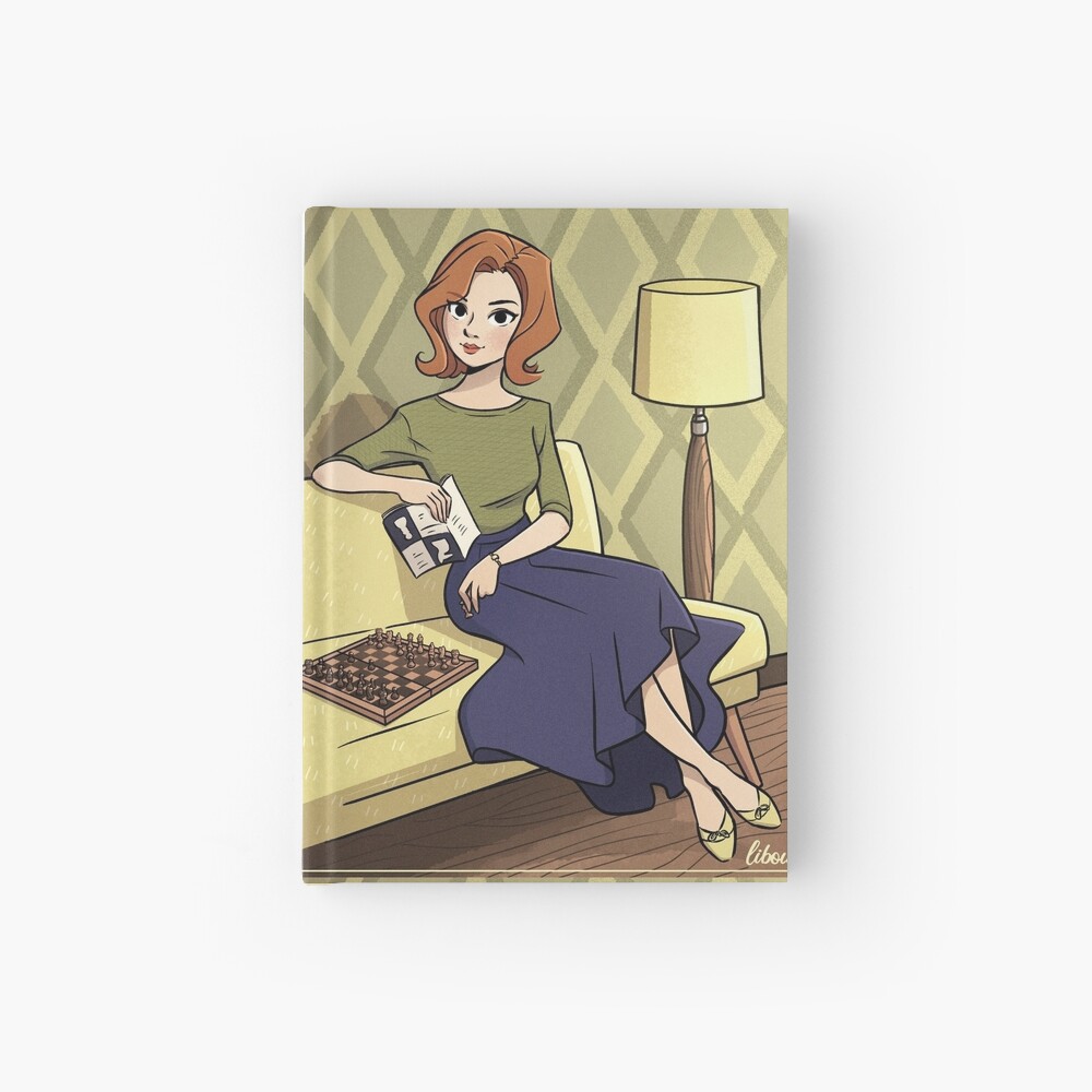Carnet cartonné « Queen's Gambit Beth Harmon»