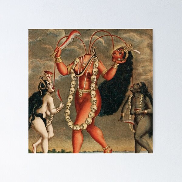 Item preview, Chhinnimasta Buddhist Goddess of Sacrifice designed and sold by GuyBlank.