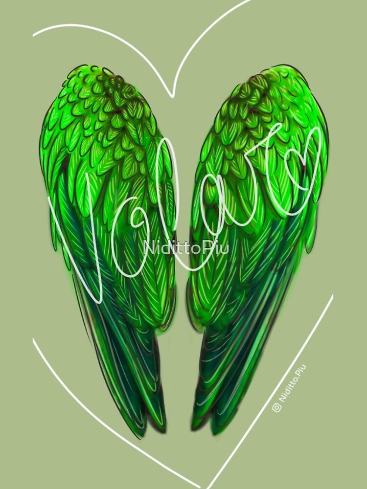 Alas de loro (version verde) de NidittoPiu