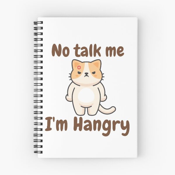 Item preview, No talk me, I'm hangry | No talk me, I'm angy designed and sold by KeleCo.