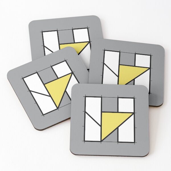 Item preview, H // Perfectionist Alphabet (Pantone Ultimate Gray + Illuminating) designed and sold by fumauk.