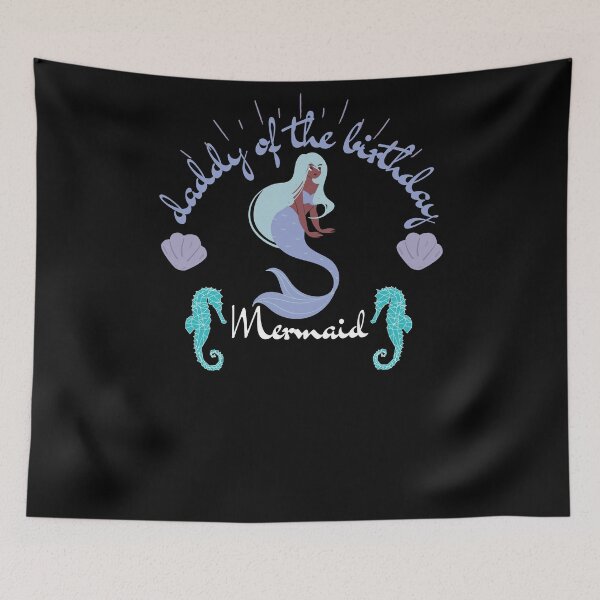 Item preview, Daddy Of The Birthday Mermaid  designed and sold by arteesy.