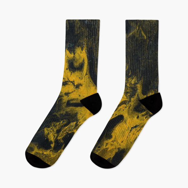 Item preview, Yellow Black Marble Art. designed and sold by BEyourself be.