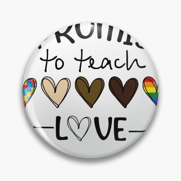 Item preview, I Promise To Teach Love Autism African LGBT Pride designed and sold by Realme9876.