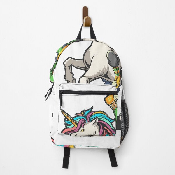 Item preview, St. Patrick's Day Bearded man sitting on a unicorn Horse designed and sold by king's Outfit.