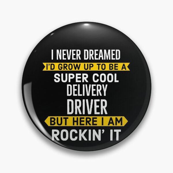Item preview, Super Cool Delivery Driver designed and sold by AwesomeWorld1.