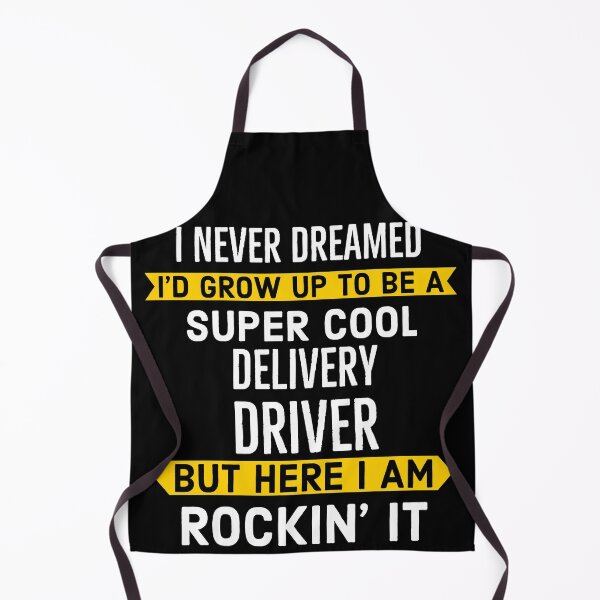 Item preview, Super Cool Delivery Driver designed and sold by AwesomeWorld1.