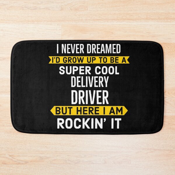 Item preview, Super Cool Delivery Driver designed and sold by AwesomeWorld1.