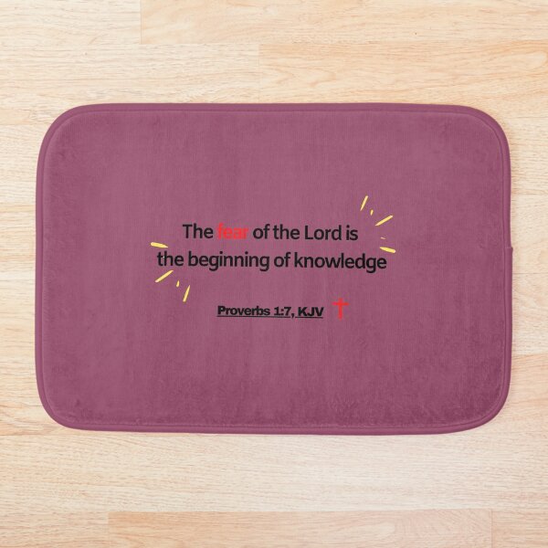 Item preview, Proverbs 1:7, KJV. Bible verse goodies (The truth pack A0006.c) designed and sold by TheTruthPack.