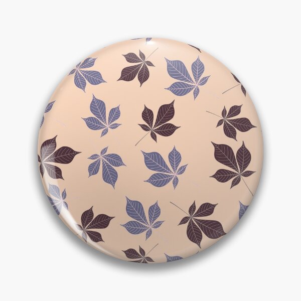 Item preview, Patrón de hojas de castaño violeta y rosa designed and sold by NeteDesign.