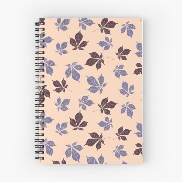 Item preview, Violet and pink chestnut leaves pattern designed and sold by NeteDesign.