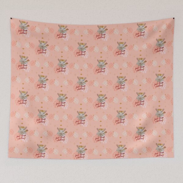 Item preview, Just Keep Chilling Cute Funny Chinchilla King  designed and sold by ChinStore.