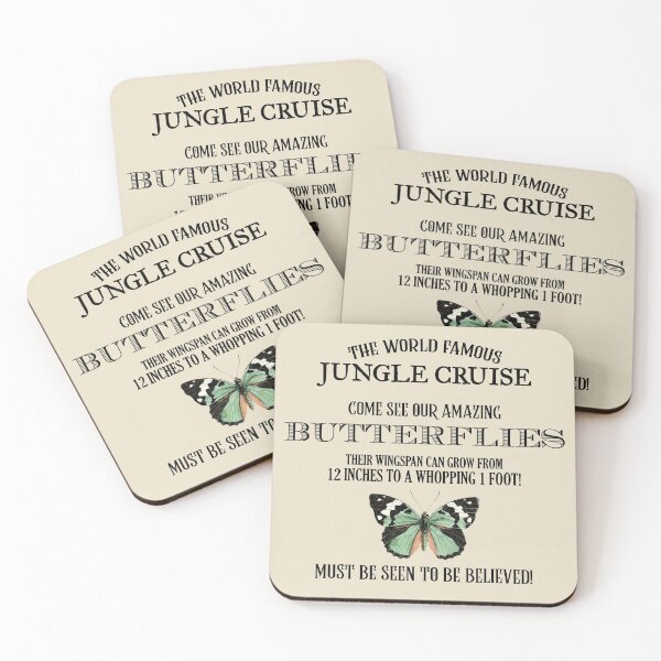 Item preview, Jungle Cruise Green Butterfly designed and sold by indiafinley.