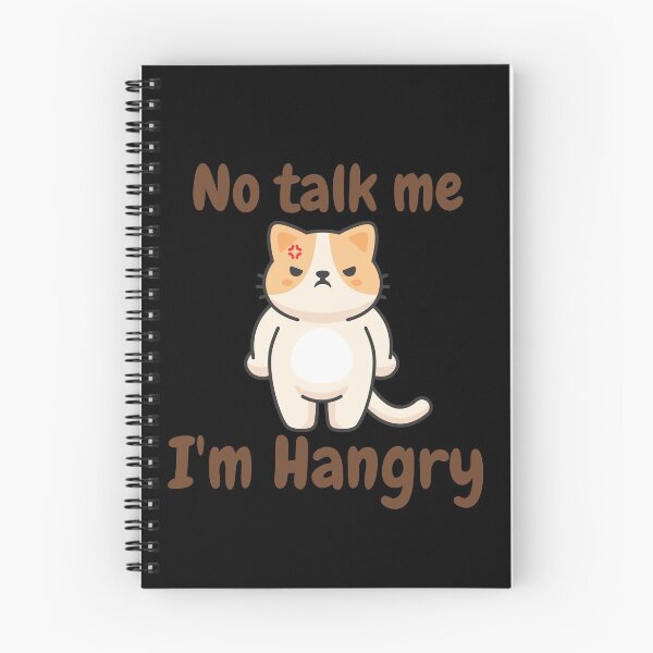 Item preview, No talk me, I'm hangry | No talk me, I'm angy designed and sold by KeleCo.
