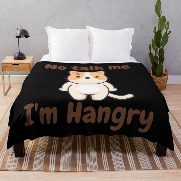 Item preview, No talk me, I'm hangry | No talk me, I'm angy designed and sold by KeleCo.