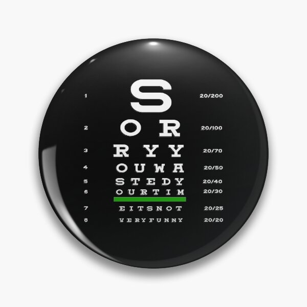 Item preview, Eye Test designed and sold by PiperDownTees.