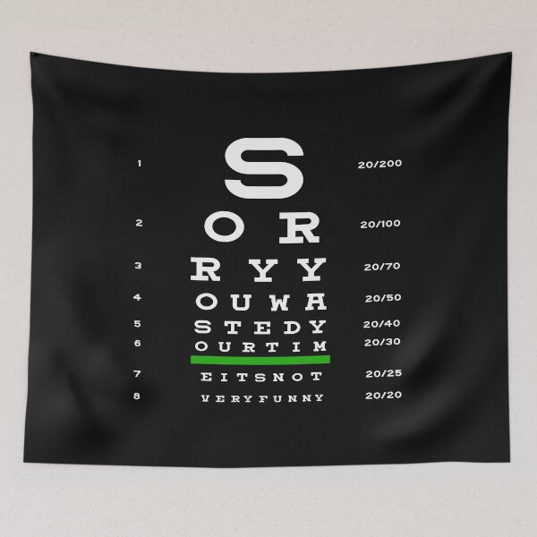 Item preview, Eye Test designed and sold by PiperDownTees.