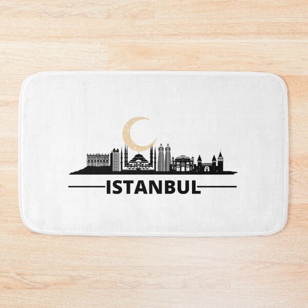 Item preview, Istanbul skyline Turkey motif designed and sold by Bearded-Viking.