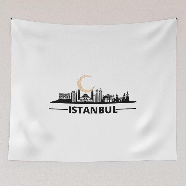 Item preview, Istanbul skyline Turkey motif designed and sold by Bearded-Viking.