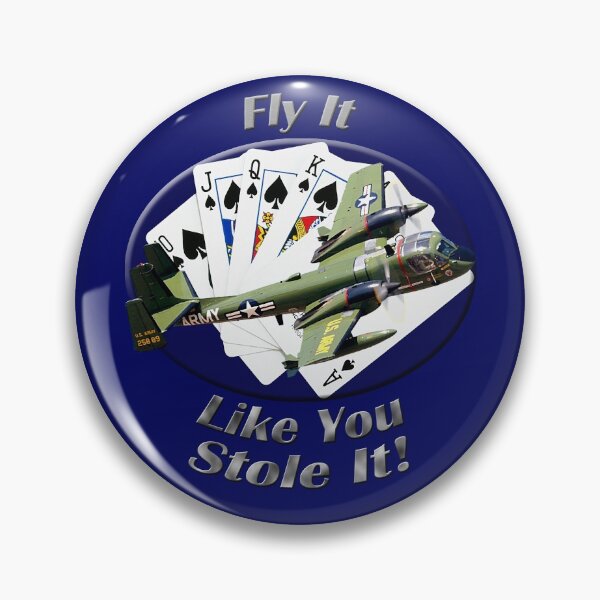Item preview, OV-1 Mohawk Fly It Like You Stole It designed and sold by hotcarshirts.