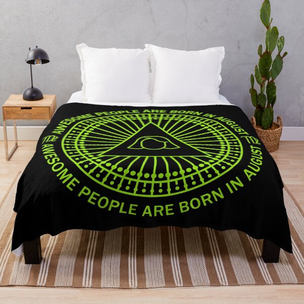 Item preview, August Birthday Awesome People Are Born In August Virgo Peridot designed and sold by KrisSidDesigns.