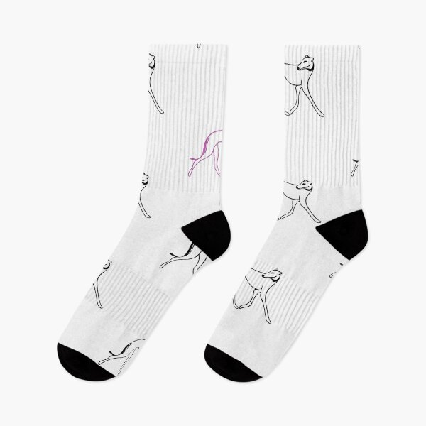 Item preview, Greyhound pattern over white background designed and sold by Edekad.